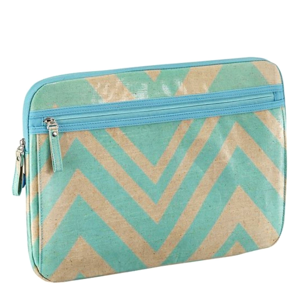 16" Chevron & On Laptop Sleeve by Studio C | Studio C by Carolina Pad